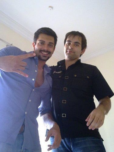 Karan Singh Grover and his brother