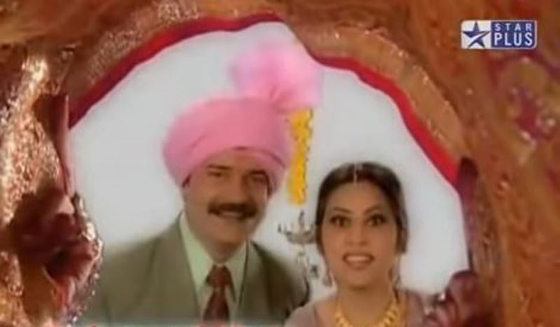 Neelu Kohli in a scene from the TV show 'Bhabhi'