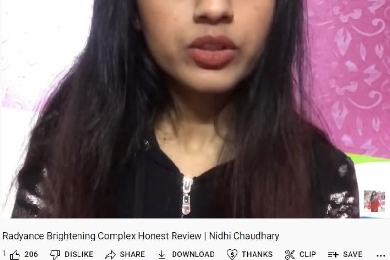 Nidhi Chaudhary's first YouTube vlog