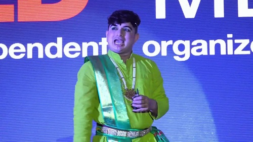 Patruni Sastry at a TedX event