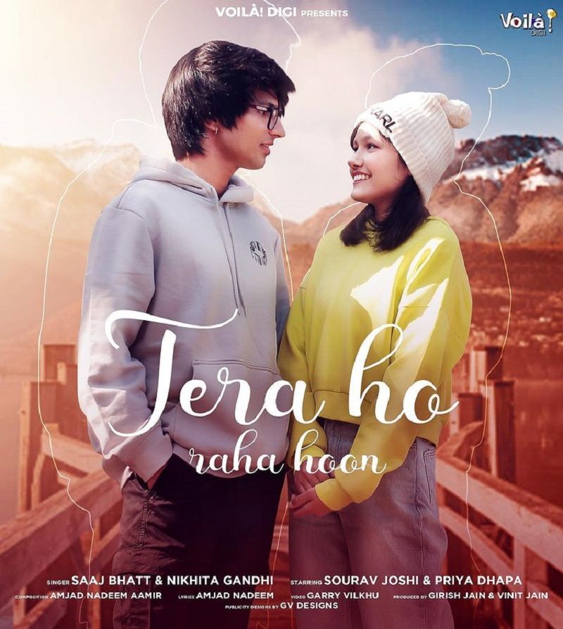Poster of the song 'Tera Ho Raha Hoon'