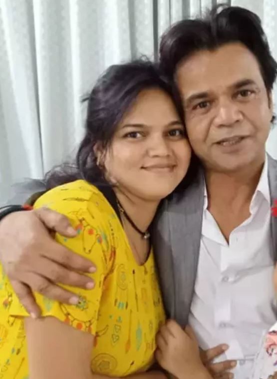 Rajpal Yadav and his daughter Jyoti