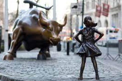 The Fearless Girl statue