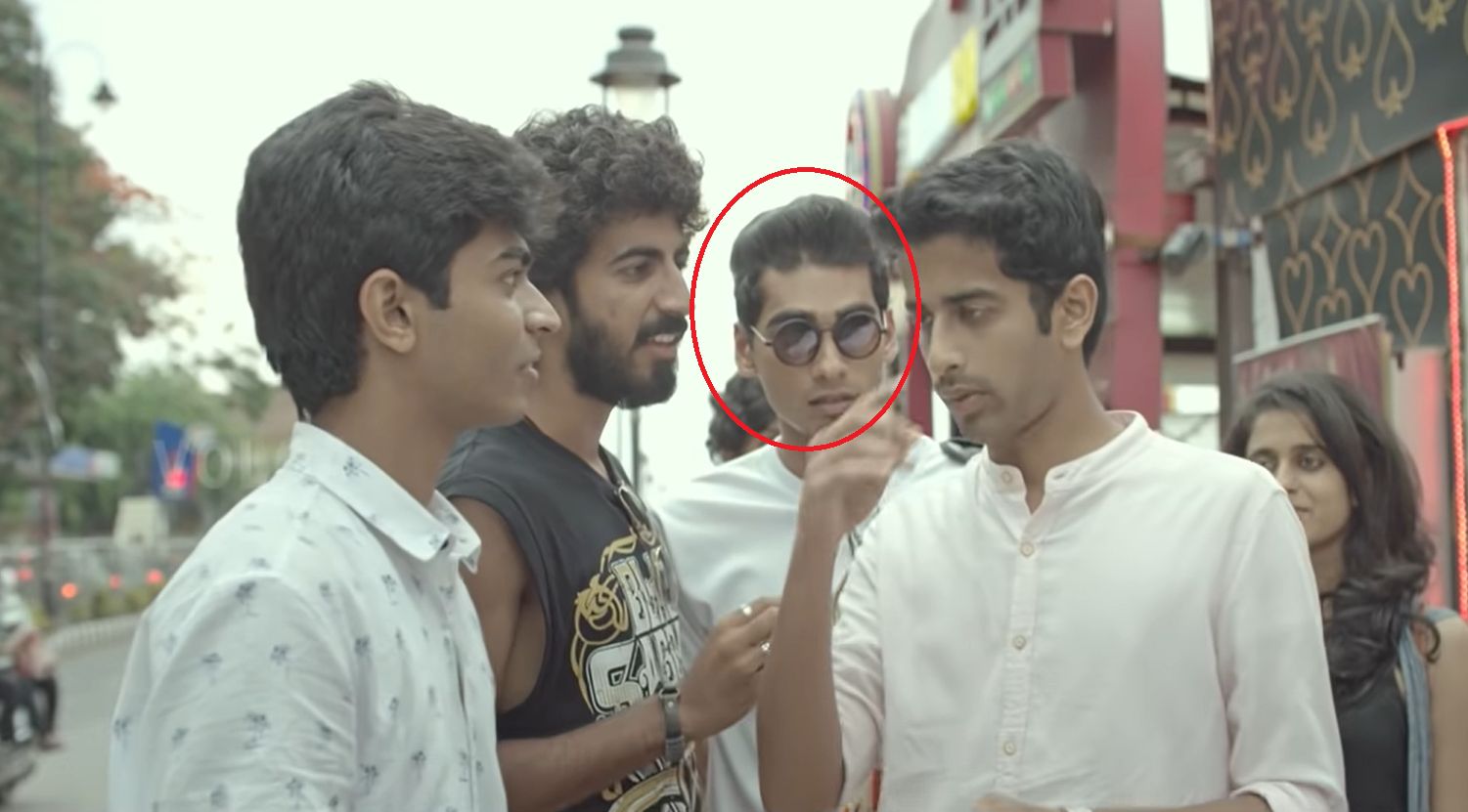 Visakh Nair in the movie 'Anandam' (2016)