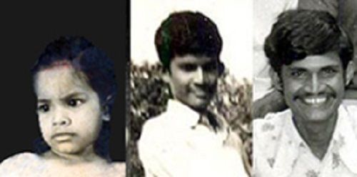 A collage of Tanikella Bharani's old photos