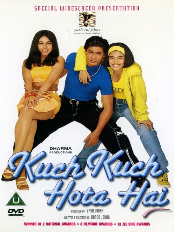 A poster of the film Kuch Kuch Hota Hai