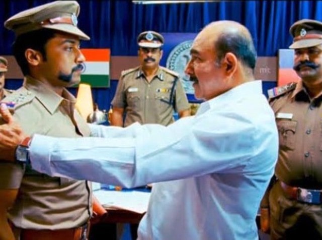A still from the Tamil film Singam III