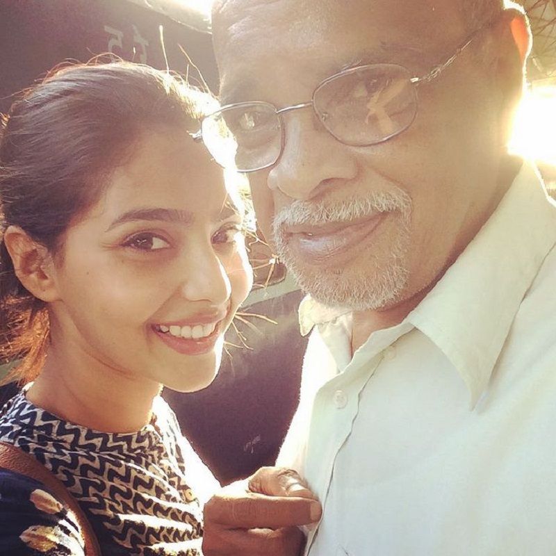 Aishwarya Lekshmi with her father
