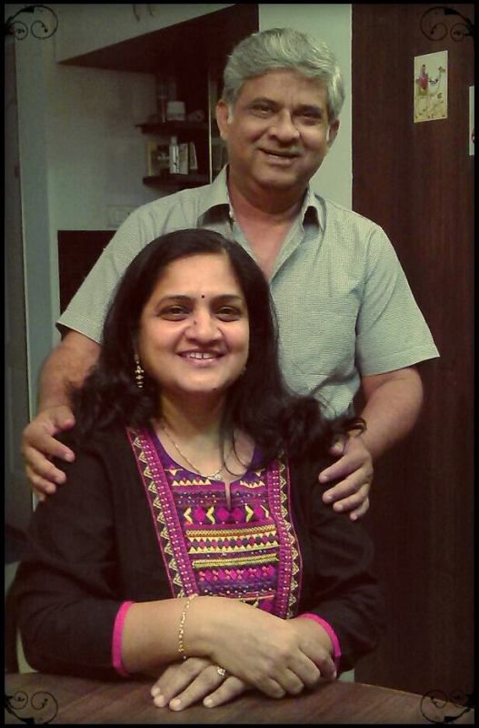 Amruta Deshmukh's parents
