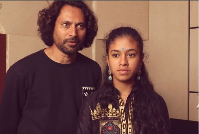 Arun Sagar and his daughter, Aditi Sagar