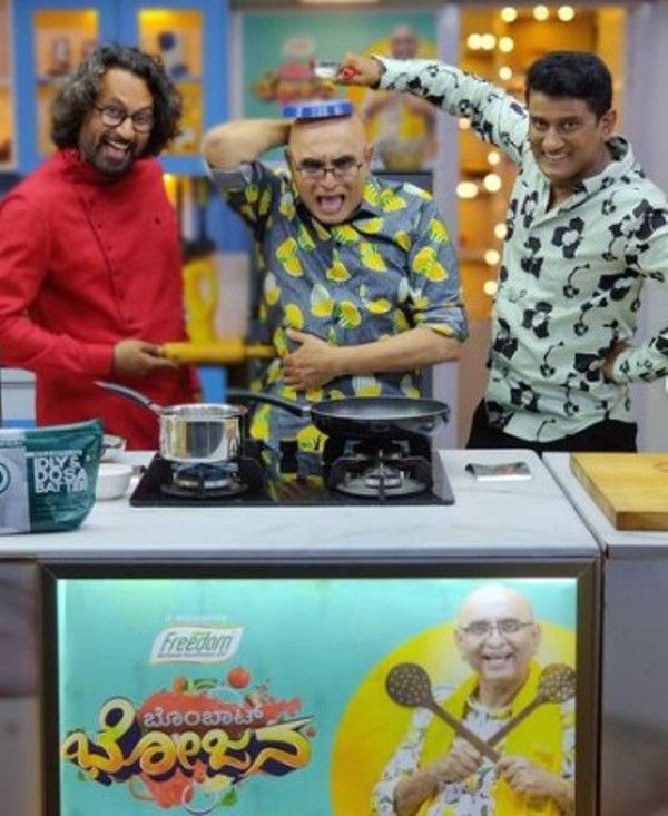 Arun Sagar in the reality show Cookku with Kirikku (2021)
