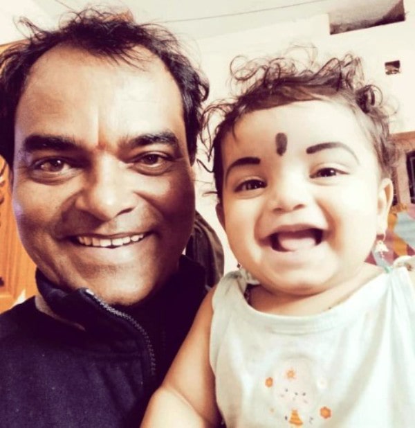 Deepak with his son Aarush