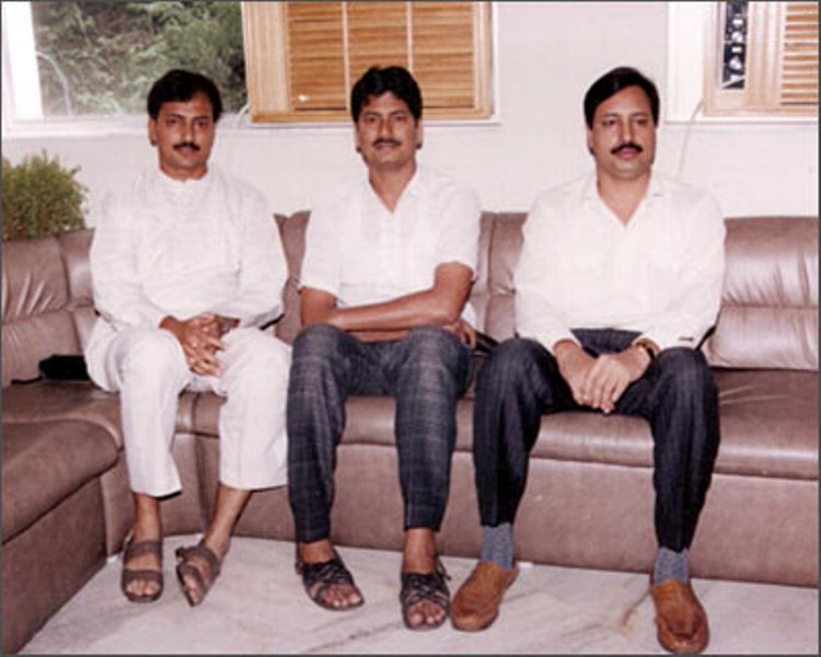 From left - Pravin Karkare, Shirish Karkare, and Hemant Karkare