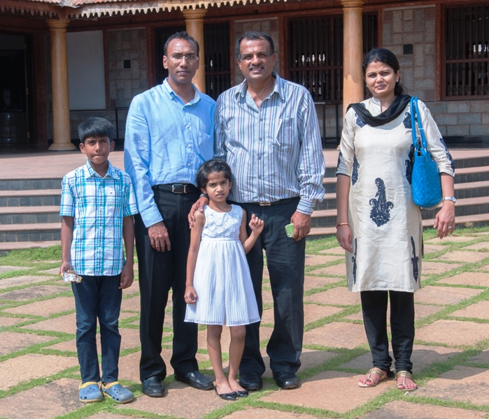 Mallikarjun Kharge's son Rahul Kharge is visiting Sahyadri with his family