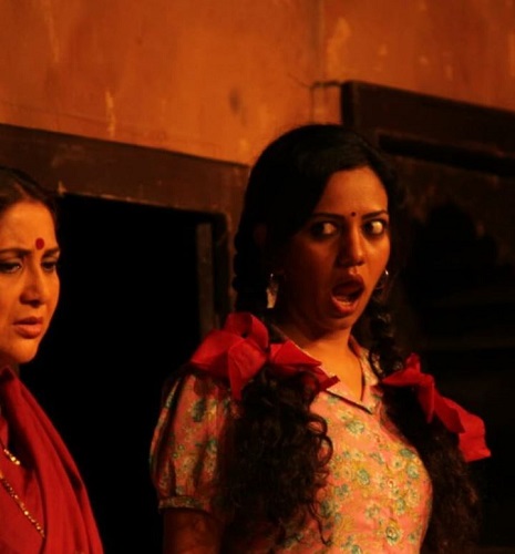 Neha Joshi in a theatre play