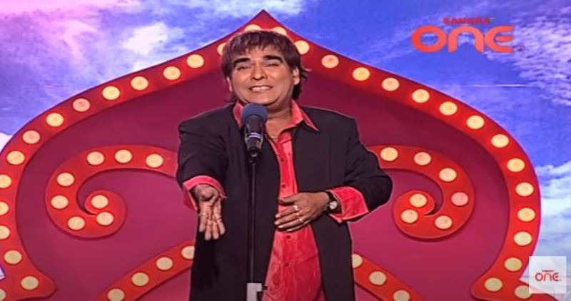 Parag Kansara in a still from the 2005 TV show 'The Great Indian Laughter Challenge'