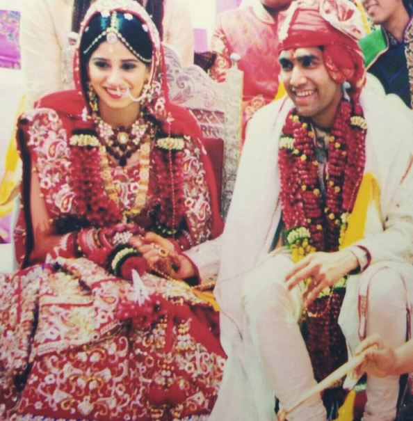 Paridhi Adani's wedding picture