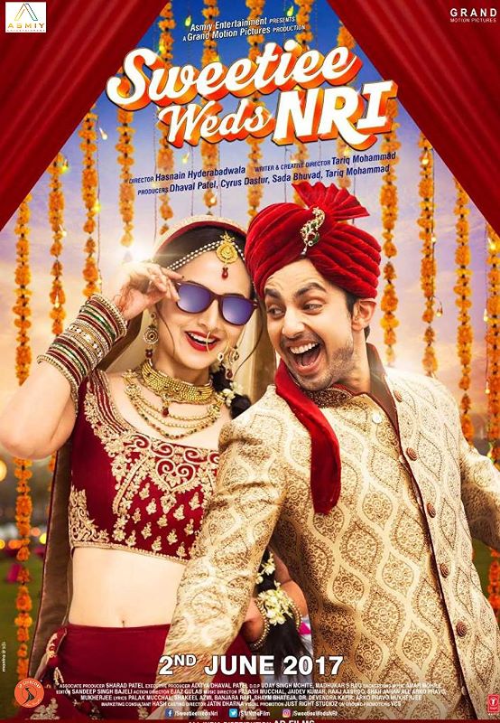 Poster of the 2017 film 'Sweetiee Weds NRI'