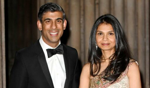 Rishi Sunak and Akshata Murthy Sunak