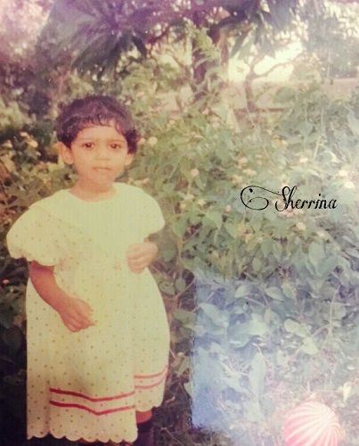 Sheriina Sam's childhood picture