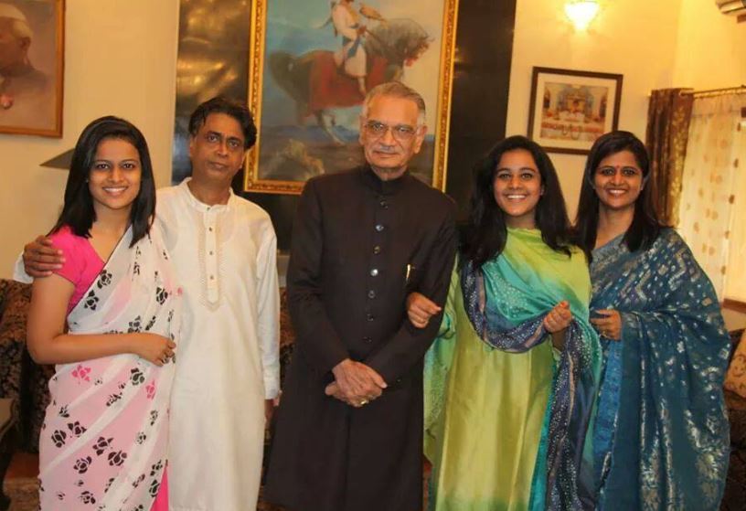Shivraj Patil with his family