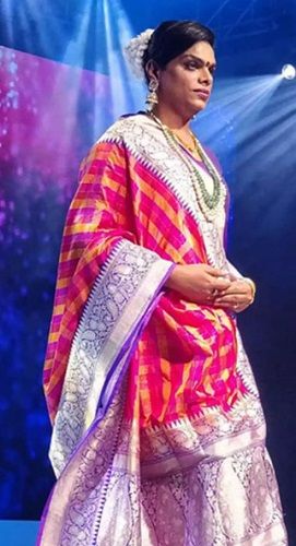 Shreegauri Sawant in a fashion show