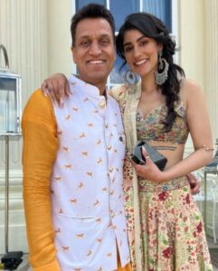 Sonia Rathee with her father Joginder Singh Rathee