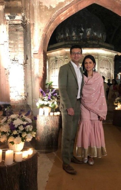 Ankit Tyagi and his wife, Preeti Choudhry's image