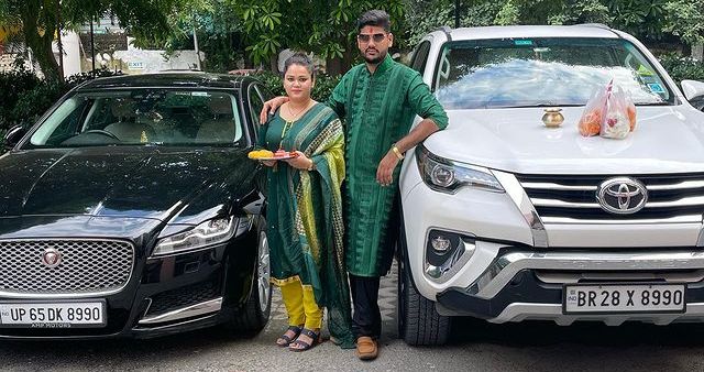 Anu Dubey with her cars