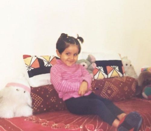 Aradhana's childhood picture