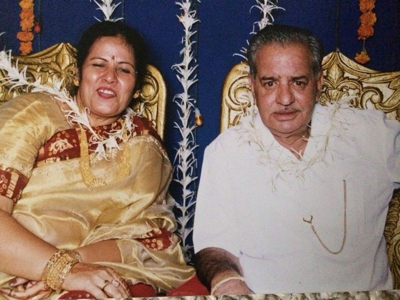 Aryan Vaid's parents - photo