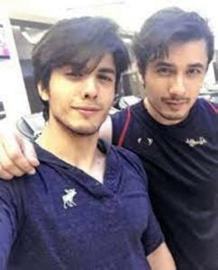 Danyal Zafar with his brother Ali Zafar