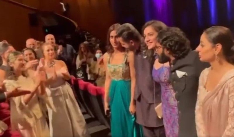 Lollywood film Joyland (2022) receiving a standing ovation from the audience at the 75th Cannes Film Festival (2022)
