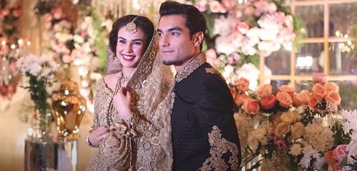 Mahenur Haider Khan's wedding photo