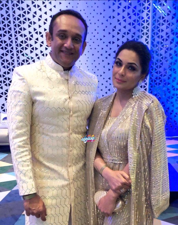 Meera with her husband Naveed Pervaiz