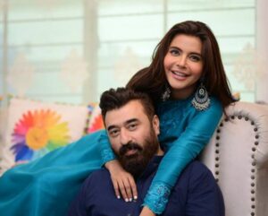 Nida Yasir with her husband Yasir Nawaz