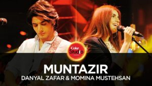 Poster of Danyal Zafar's song 'Muntazir'
