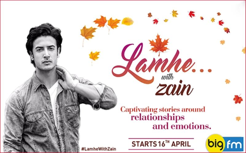 Poster of the BIG FM show, 'Lamhe with Zain'