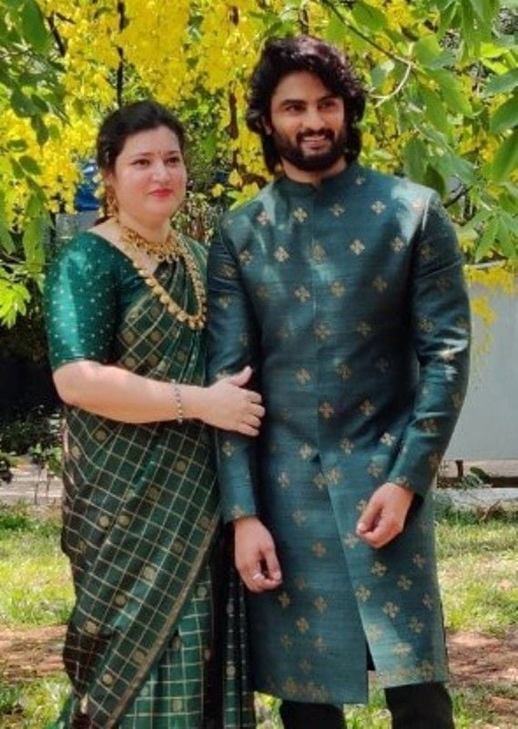 Mahesh Babu's sister Priyadarshini and her husband Sudheer Babu