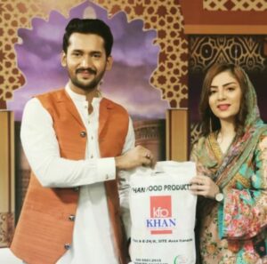 Rida Isfahani invited as the guest of honour by the channel K21 for the Ramzan transmission