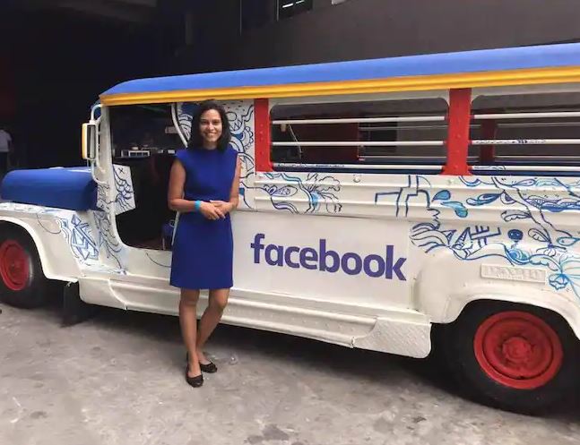 Sandhya Devanathan at Facebook office in Singapore