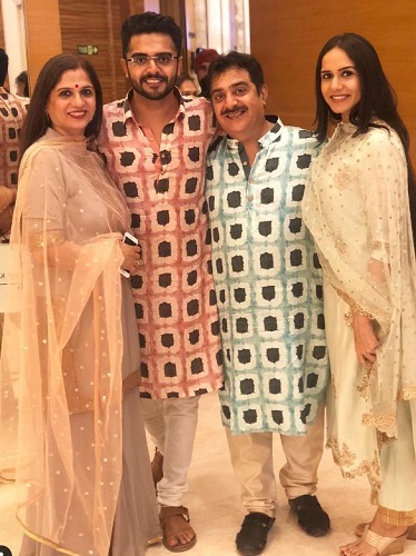 Sohail Kathuria with his family