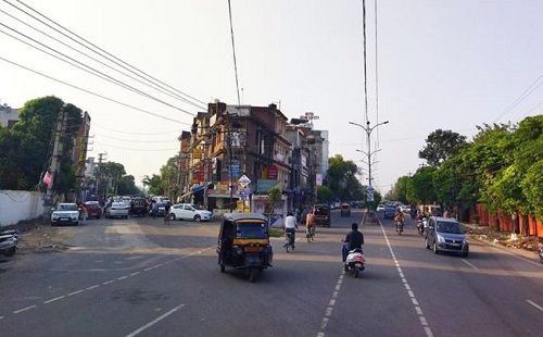 The chowk on Majitha Road which is named after Er Jaswant Singh Gill
