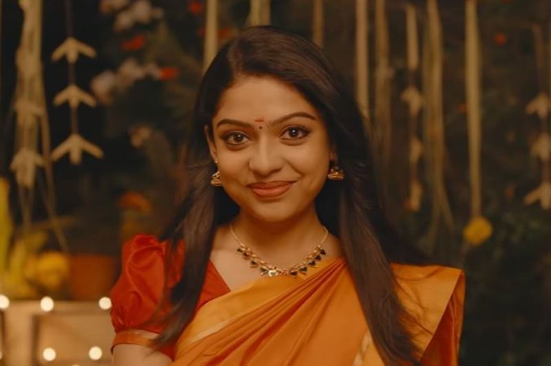 Varsha Bollamma as 'Shari' in the film Kalyanam (2018)
