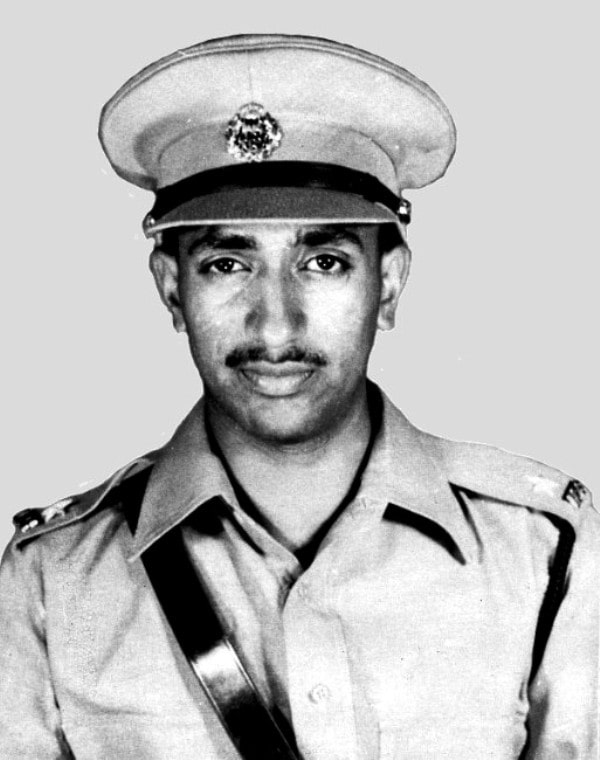 A photo of Prakash Singh taken when he was training to become an IPS