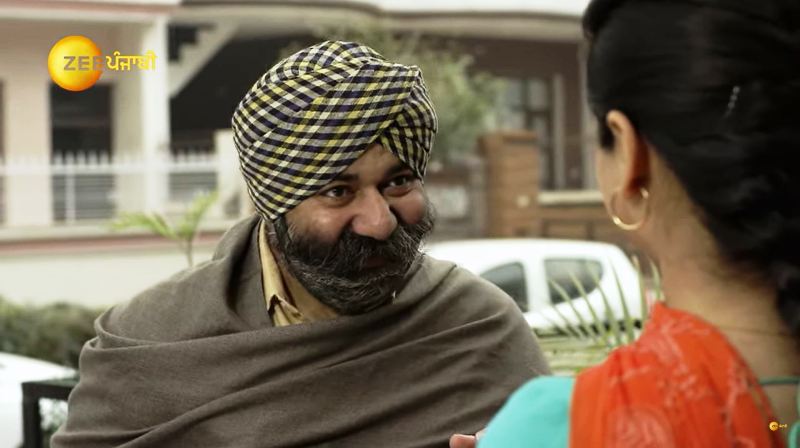 Sukhpal Singh as Jolly uncle in Zee Punjabi's Khasma Nu Khani (2020)