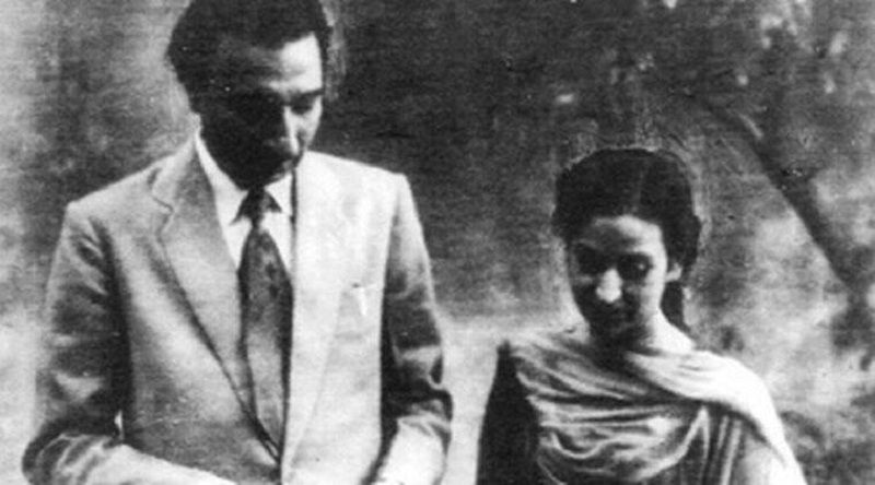 Amrita Pritam with Sahir Ludhianvi
