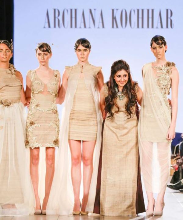 Archana Kochhar at the Ahimsa Silk campaign in 2015