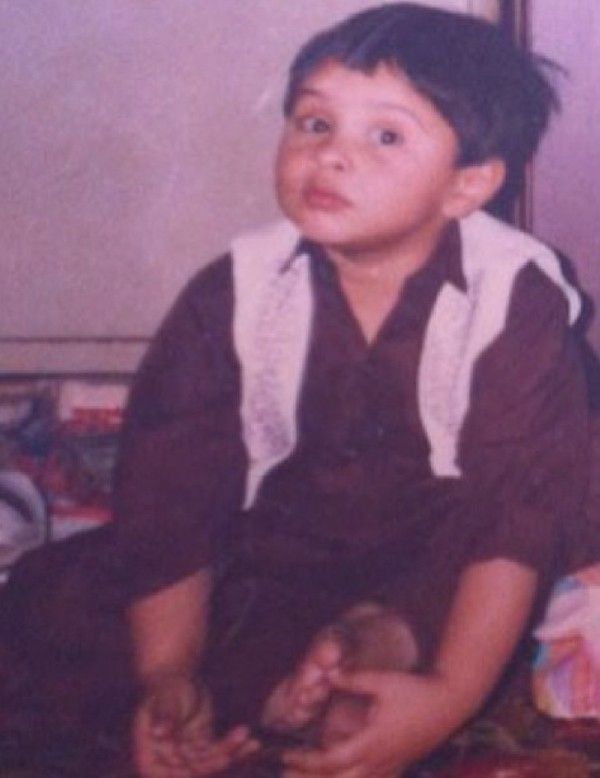 Ariz Shaikh's childhood photo