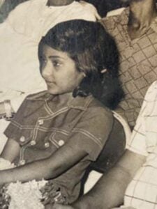 Childhood picture of Rohini Molleti
